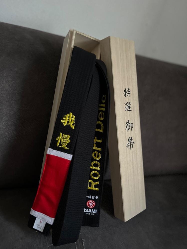 Customer photo review of Isami BJJ Black Belt Premium