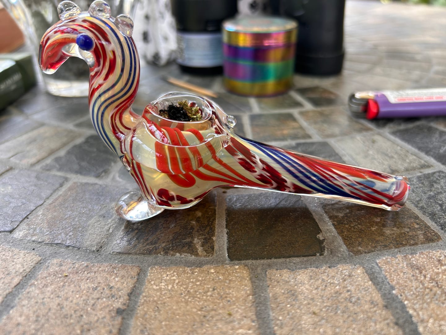 Customer photo review of AVENTUS8 THC-A Flower Blue Dream 3.5g - Sativa