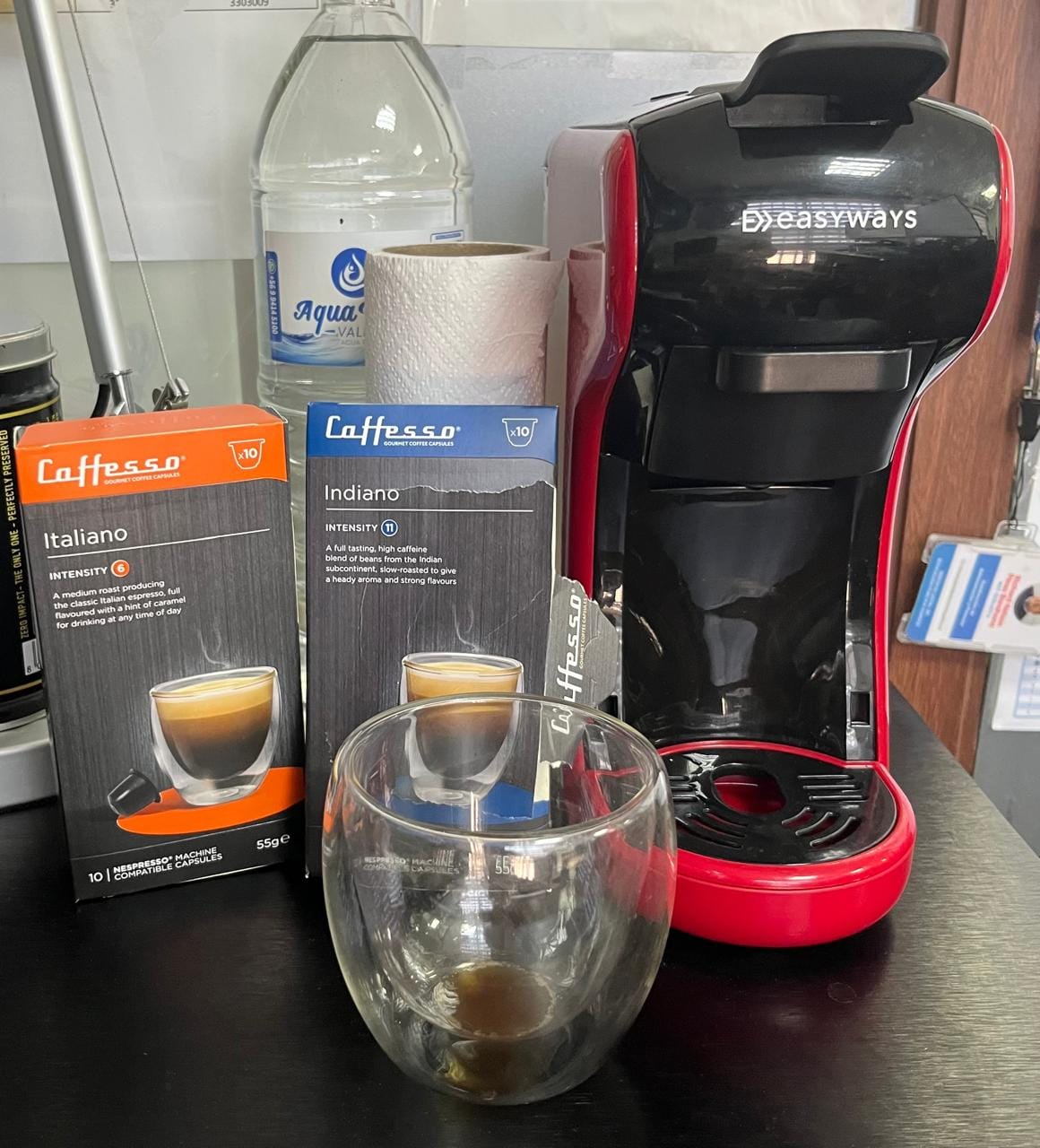 Customer photo review of 100 Cápsulas De Café Italiano
