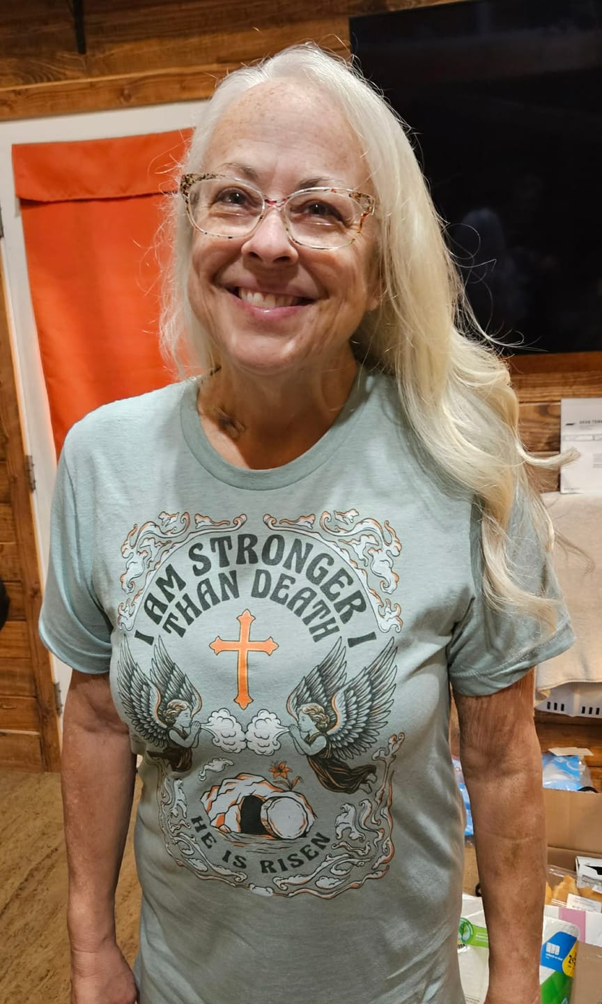 Customer photo review of Groovy Risen Unisex T-shirt