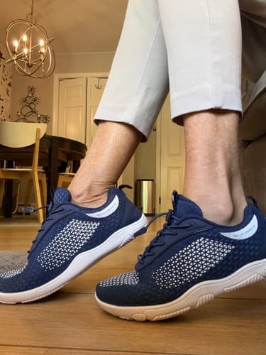 Customer photo review of HF Flow – Minimalistic Shoes for Foot, Knee & Back Pain