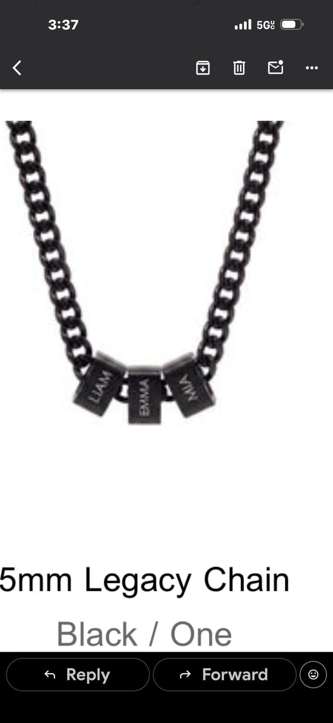 Customer photo review of 5mm Legacy Chain