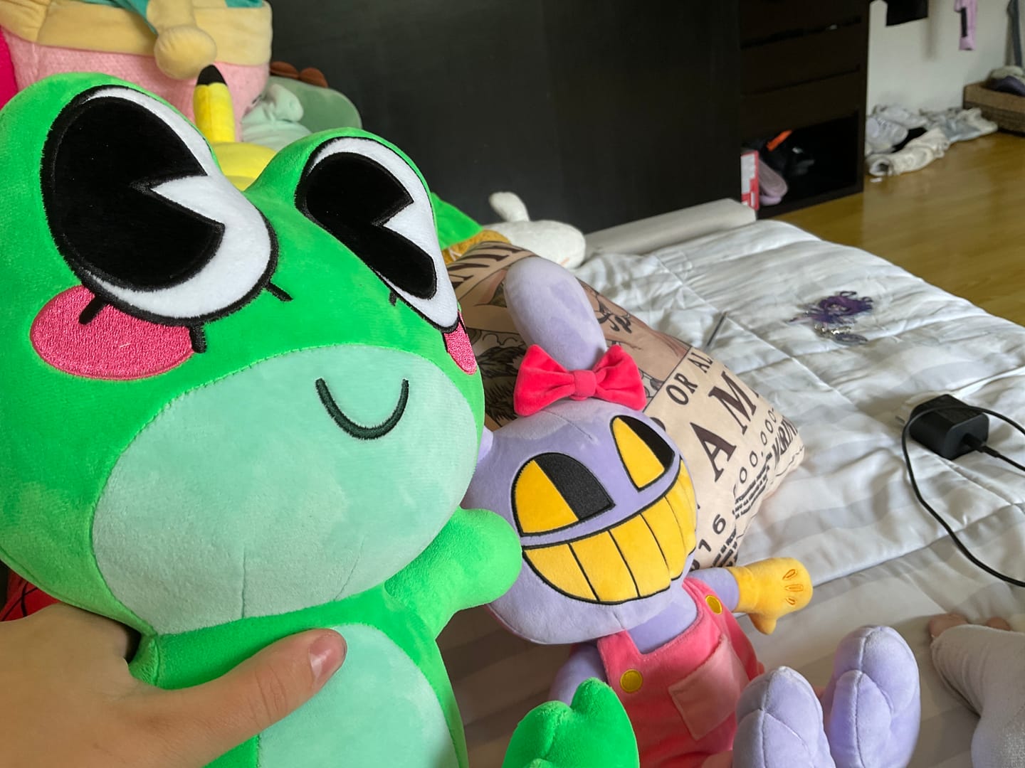 Customer photo review of Ribbit Plush