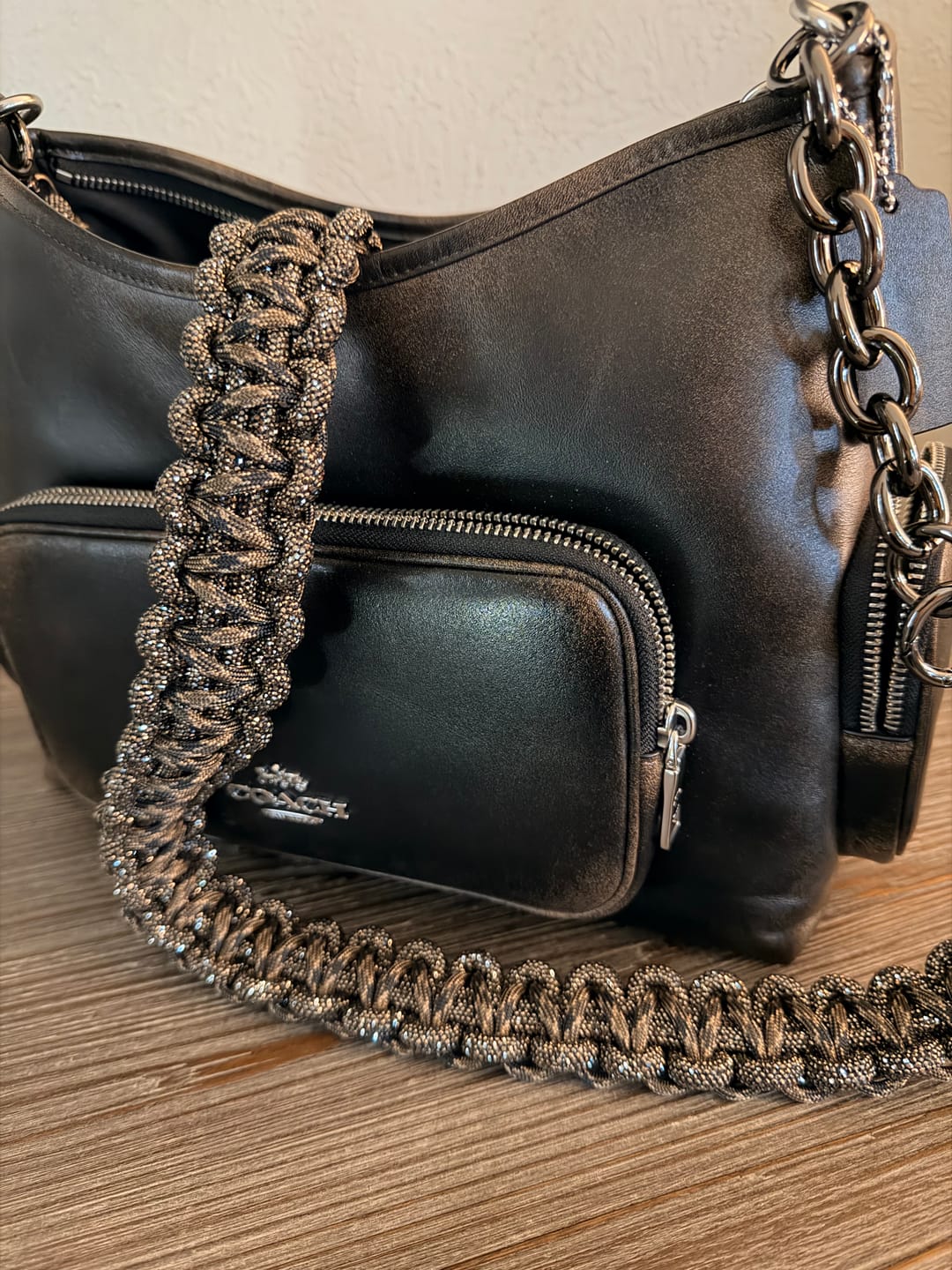 Customer photo review of 6" Extender Chain - Gunmetal