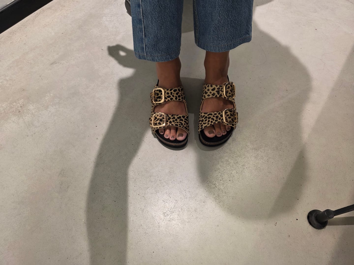 Customer photo review of כפכפים מנומרים לנשים Noelle