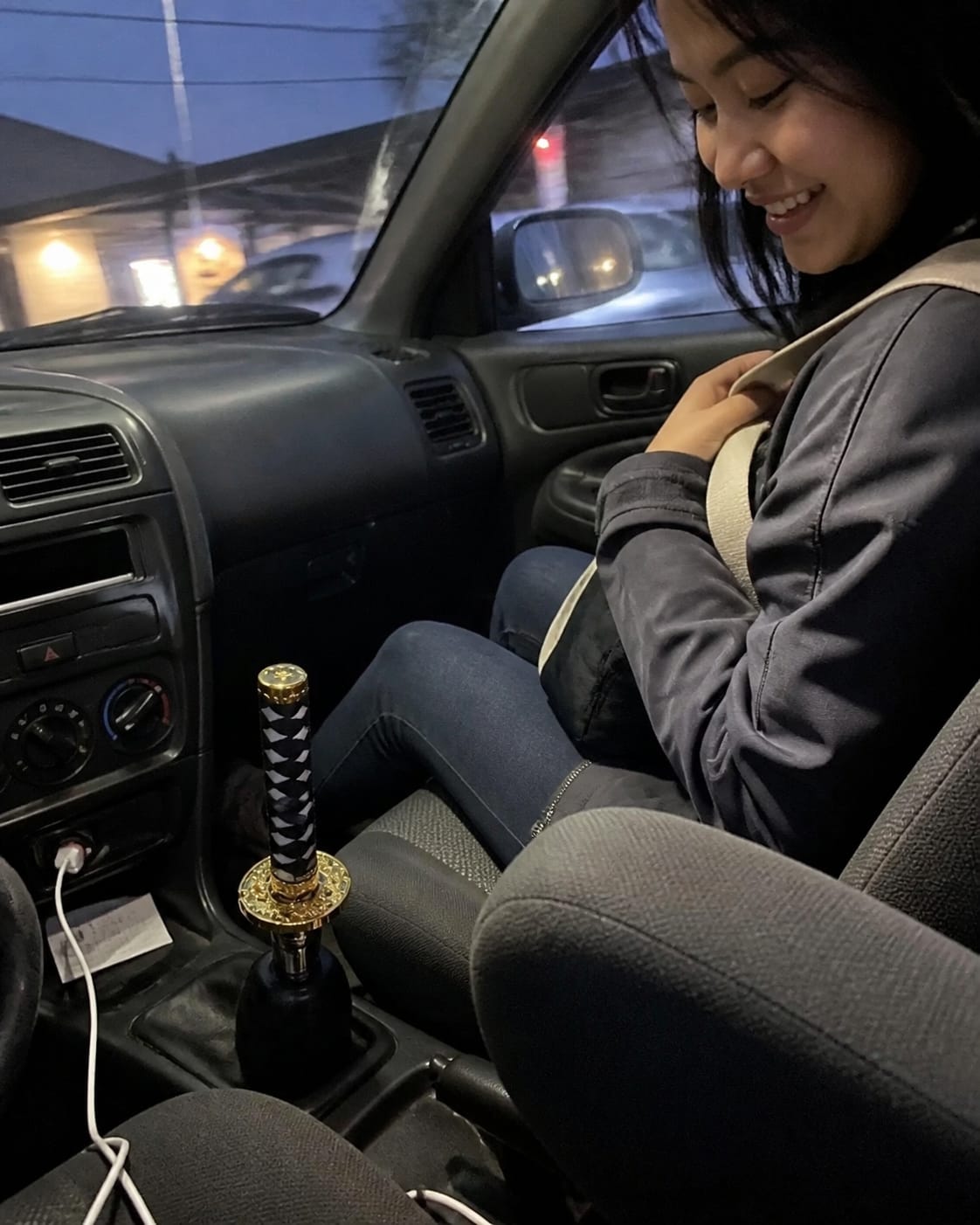 Customer photo review of Katana - Palanca para Auto