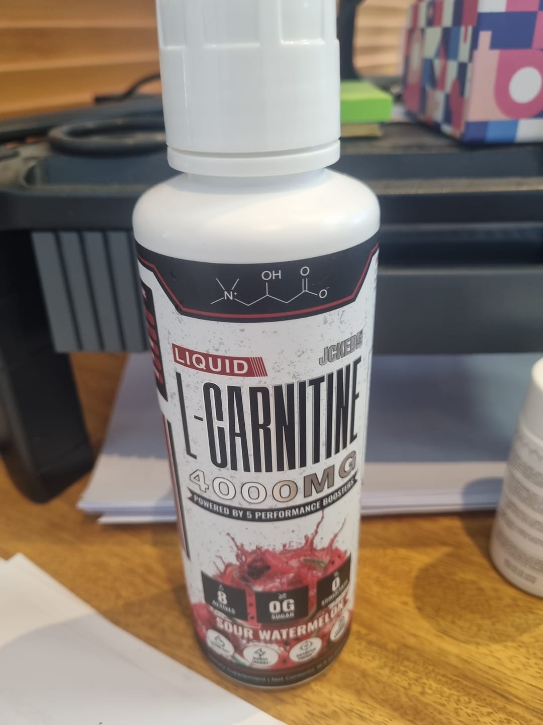 Customer photo review of Liquid L-Carnitine 4000MG