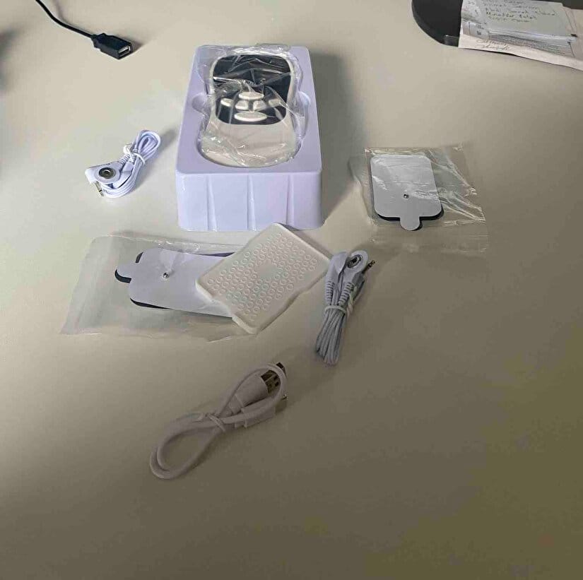 Customer photo review of Şarjlı TENS/EMS Masaj Fizik    Tedavi Cihazı