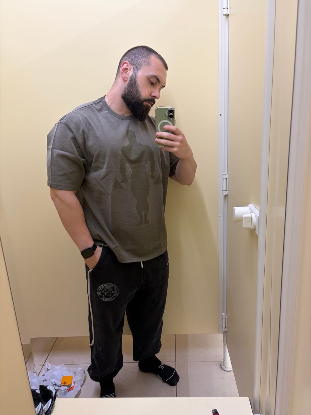 Customer photo review of 4285 - Gold's Iron Legacy Shadow Tees