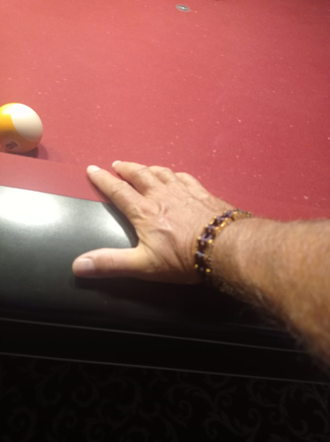 Customer photo review of Cycolinks Gold/Candy Blue Mens Bracelet