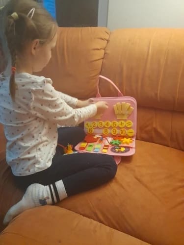 Customer photo review of MiniBloom™ Montessori Aktivitetsbok