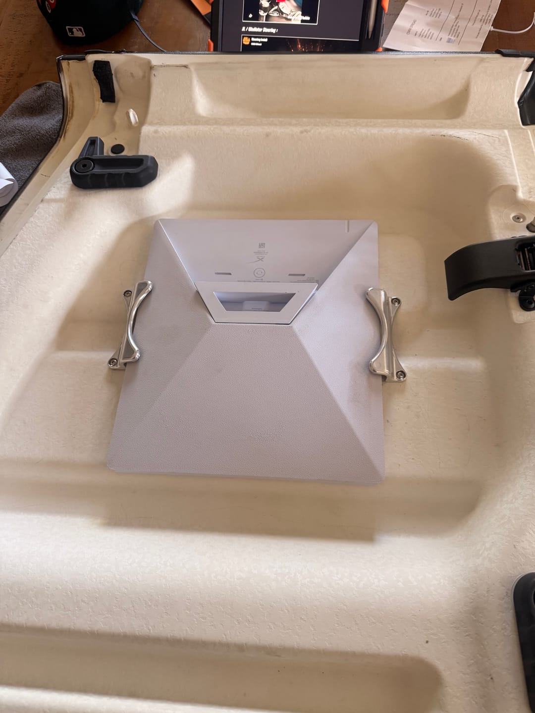 Customer photo review of FreedomLink Mount – Starlink Mini for Jeep JL / Gladiator JT (2018-Current) - CMM Offroad