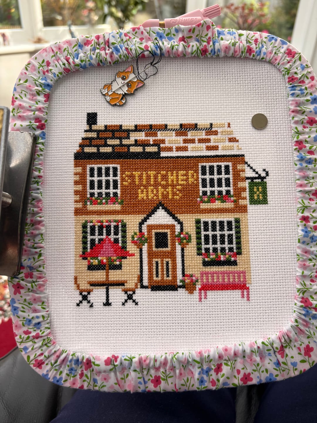 Customer photo review of Nurge Rectangular Plastic Hoops for Cross Stitch