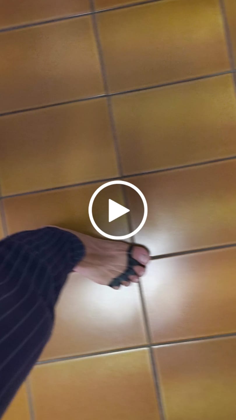 Customer video review of Separadores de dedos
