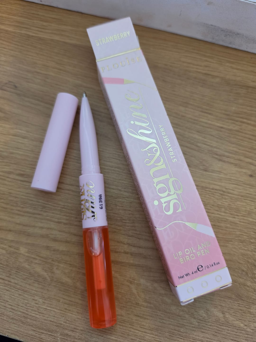 Customer photo review of Back to Business Sign And Shine Lip Oil Pen - PRE-ORDER
