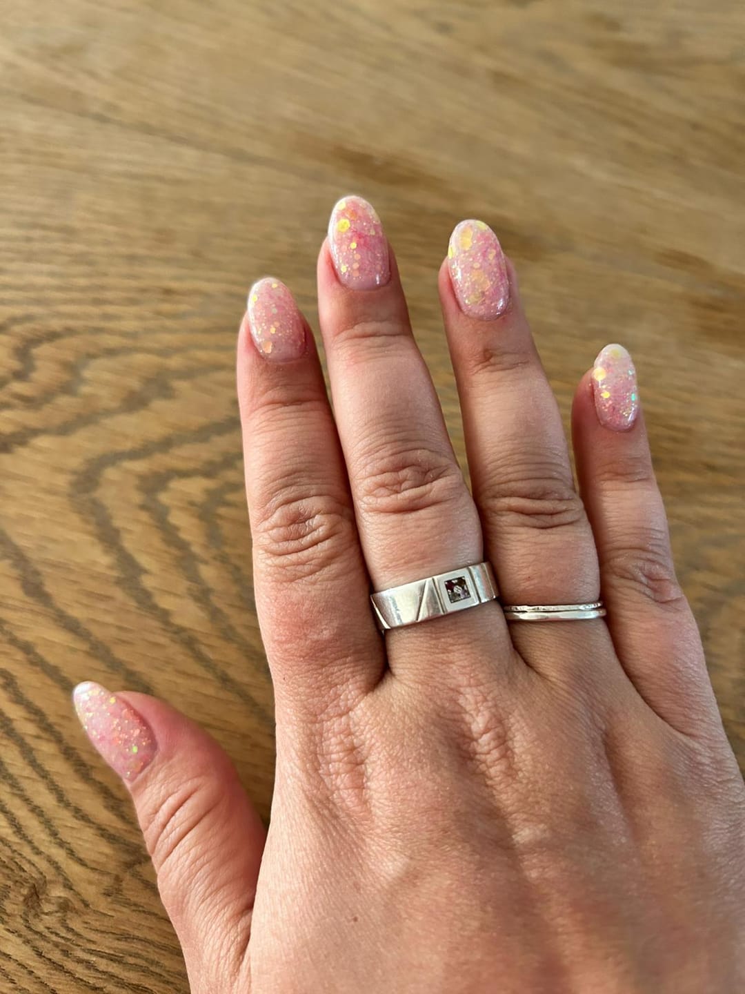 Customer photo review of Golden Rose Dipping Powder
