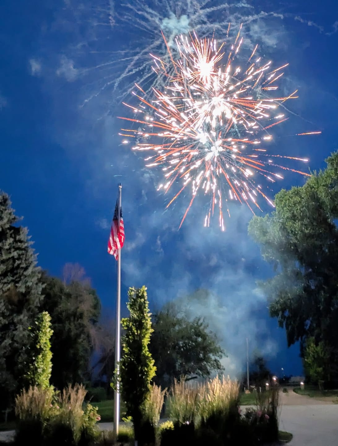 Customer photo review of 4' x 6' American Flag