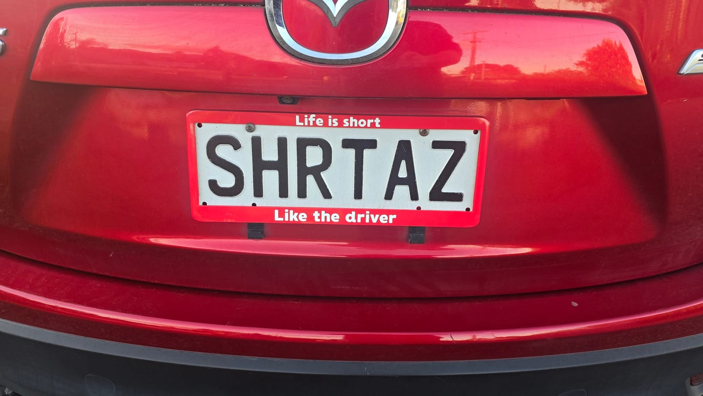 Customer photo review of Custom Plate Frames