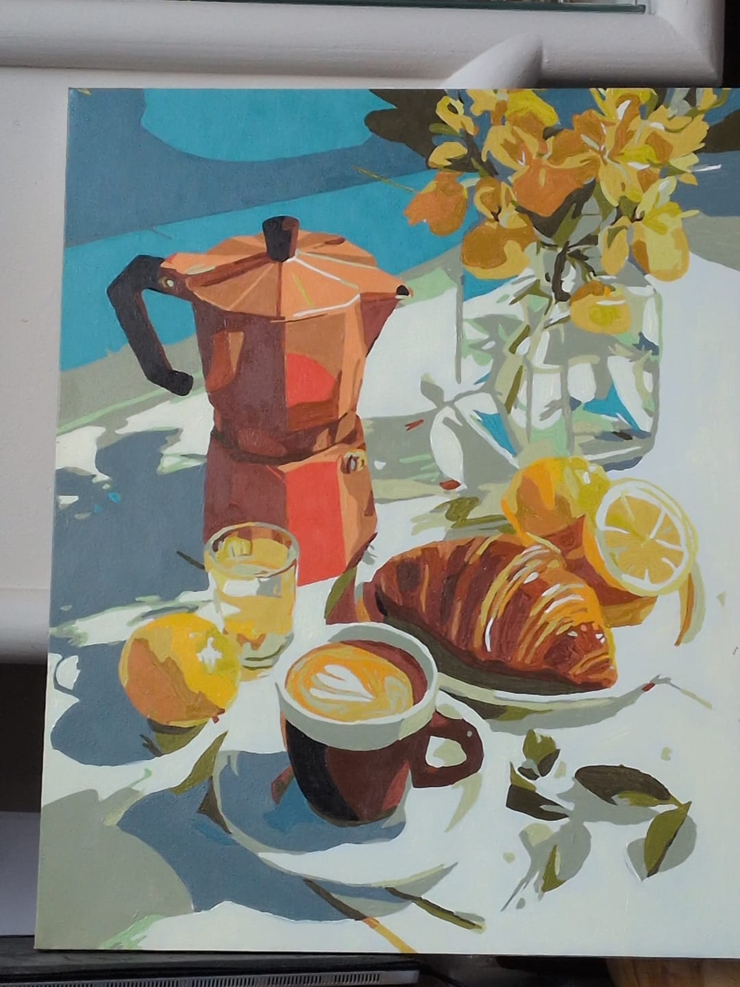Customer photo review of Simple Pleasure | Paint by Number