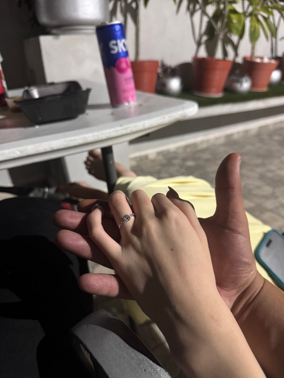 Customer photo review of Anillo de Promesa Alba Plata925