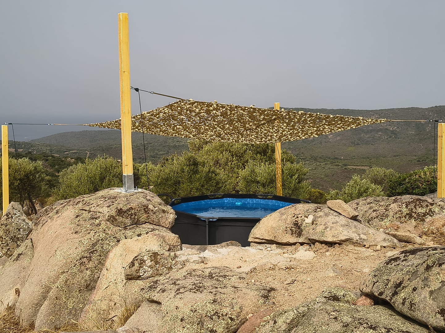 Customer photo review of Filet de camouflage renforcé sable
