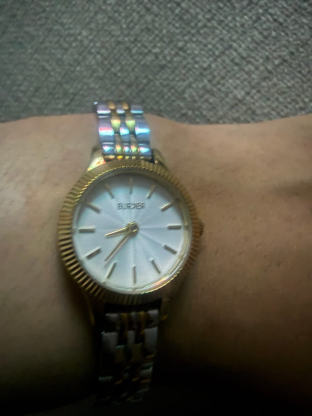 Customer photo review of Sophie Gold Silver