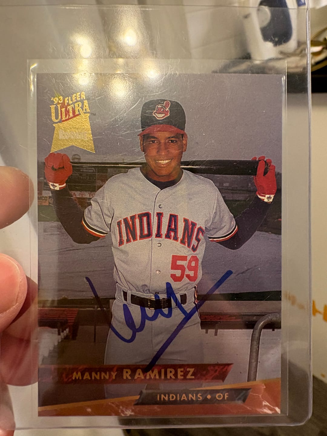 Customer photo review of Manny Ramirez Autograph Signing