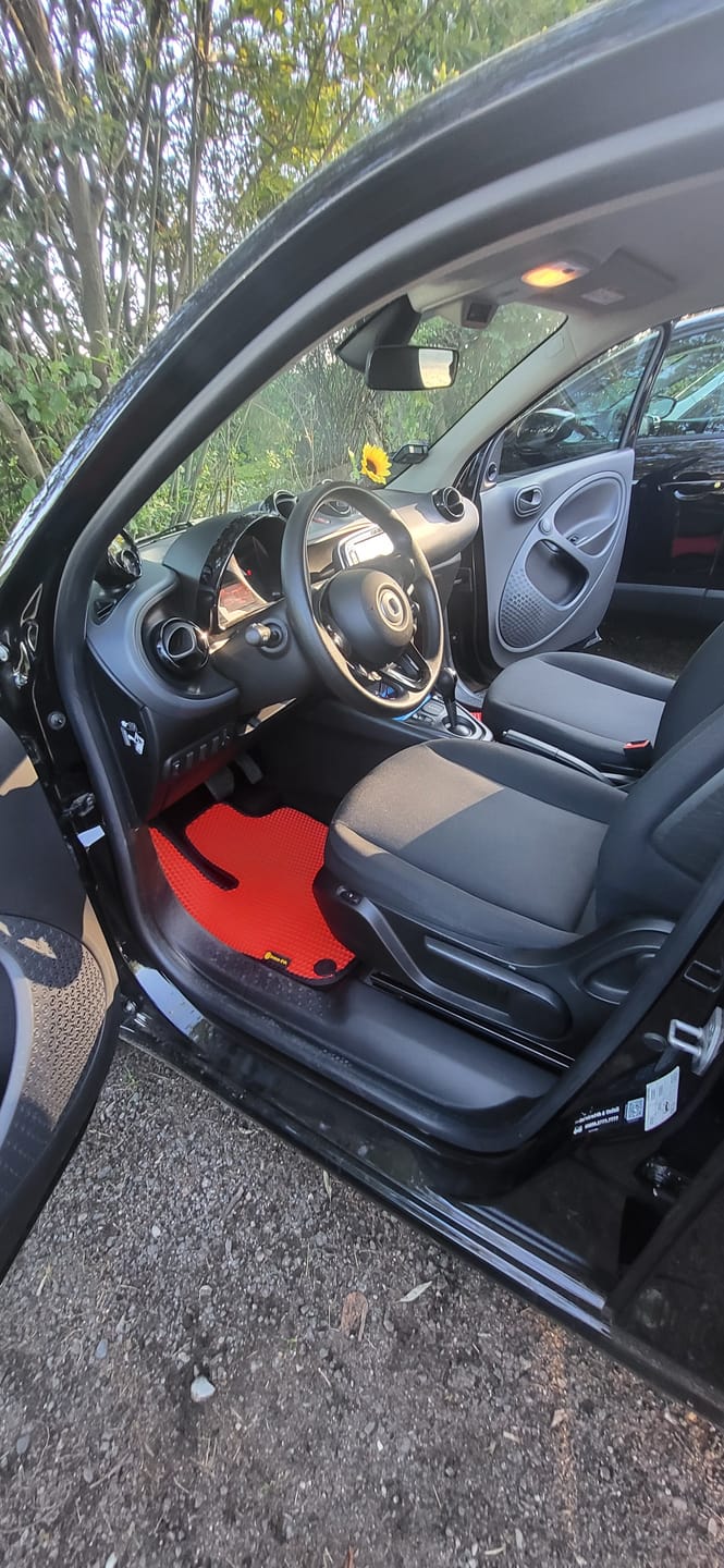 Customer photo review of E-Auto Fußmatten nach Maß - Komplettset
