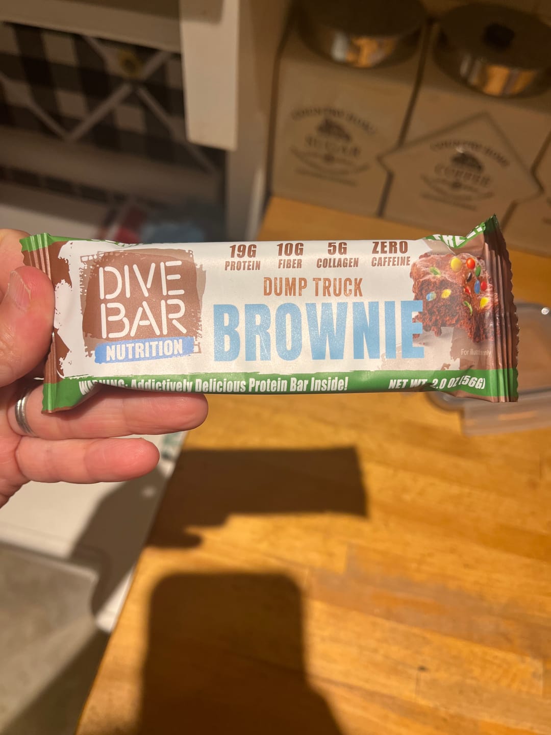 Customer photo review of Value Pack DECAF - Dumptruck Brownie - 5 bars