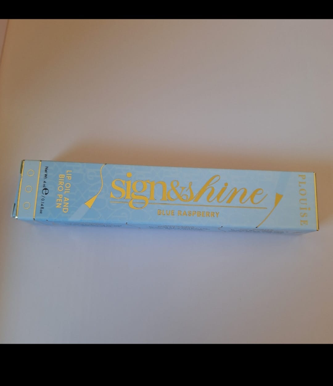 Customer photo review of Back to Business Sign And Shine Lip Oil Pen - PRE-ORDER