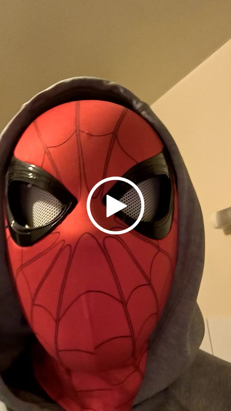 Customer video review of The OG Spidey Gear™ - Winking Mask