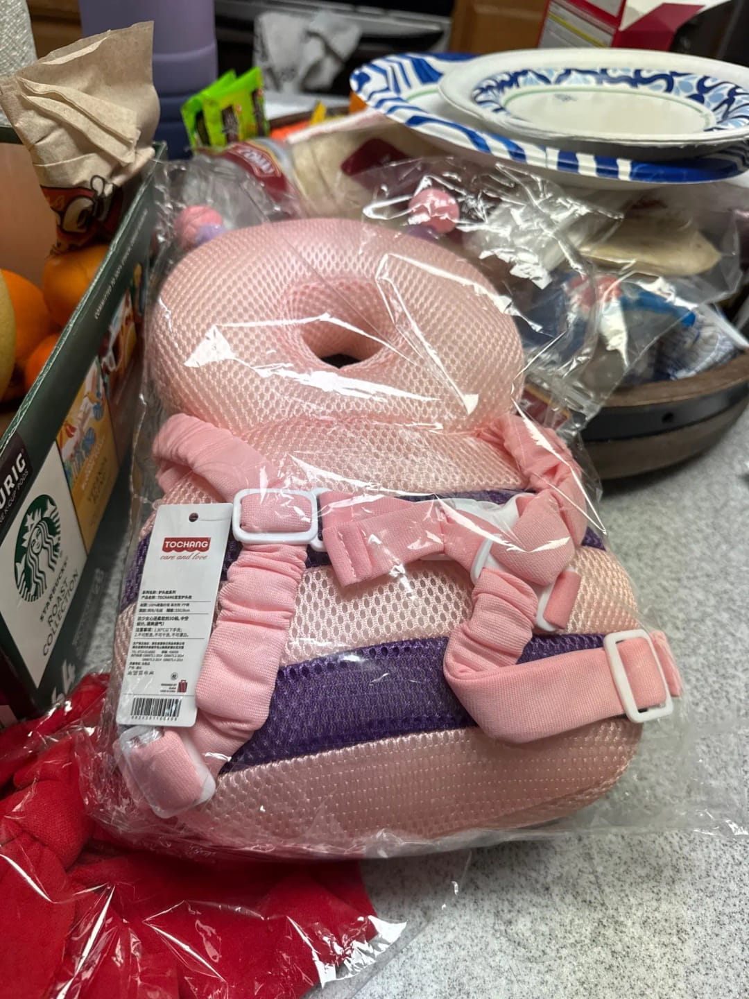 Customer photo review of Cushli™ - Babysaver Backpack