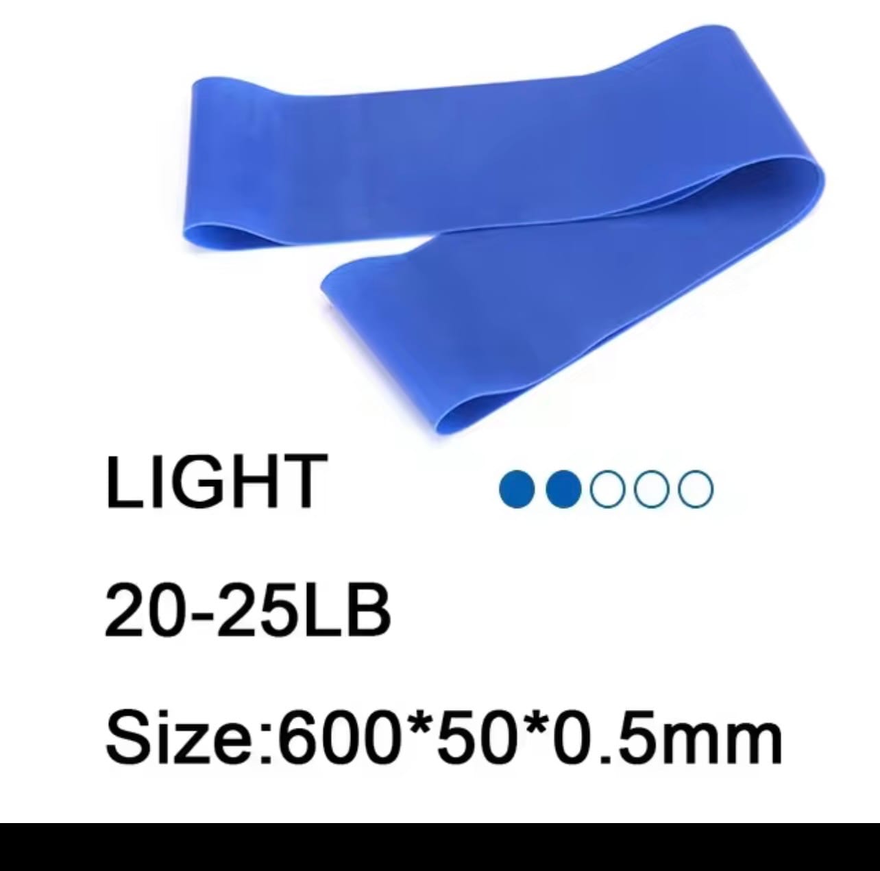 Customer photo review of 🟡 Starter Pack (Light Resistance Band Set)