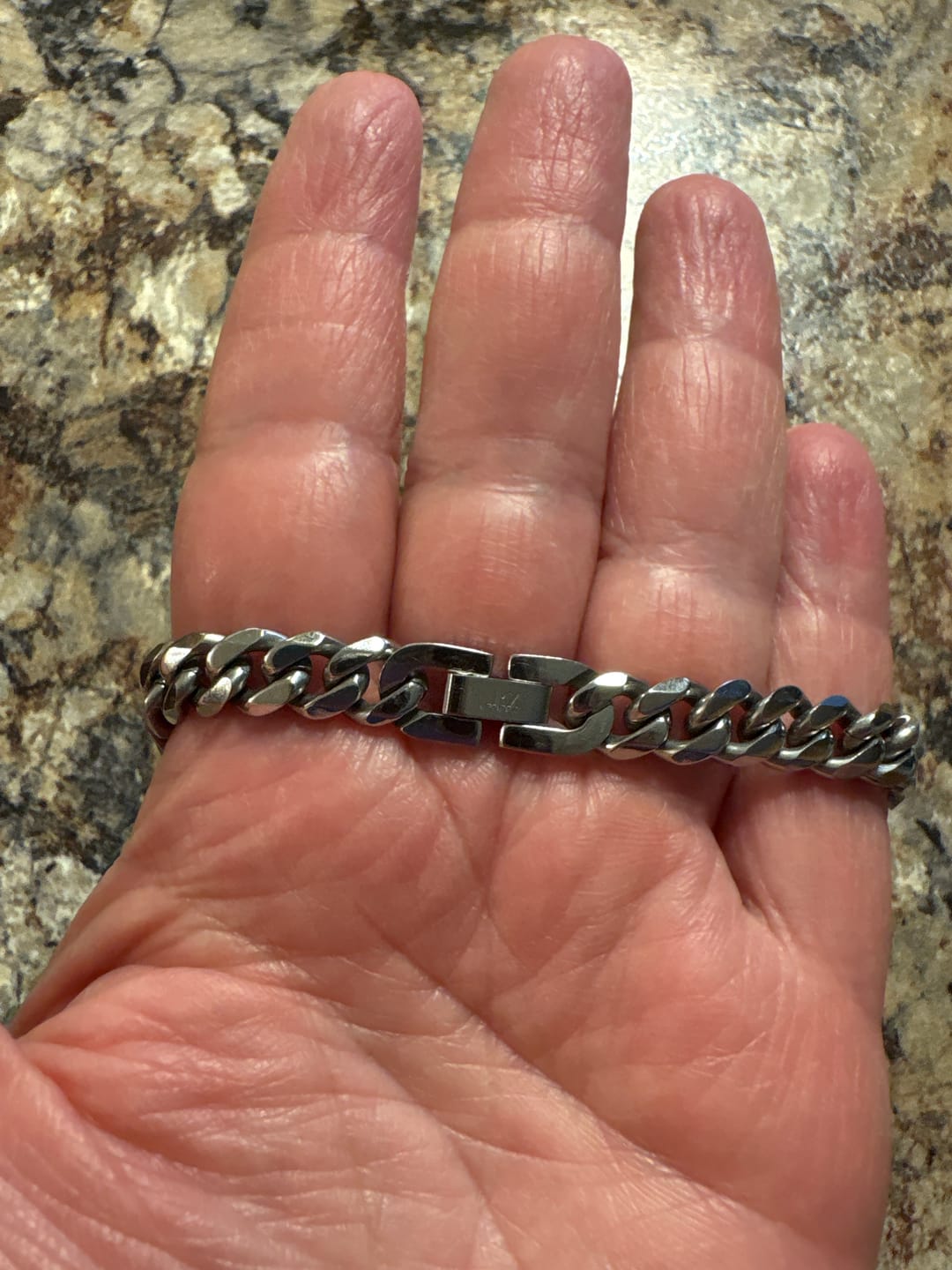 Customer photo review of 8mm Cuban Link Chain