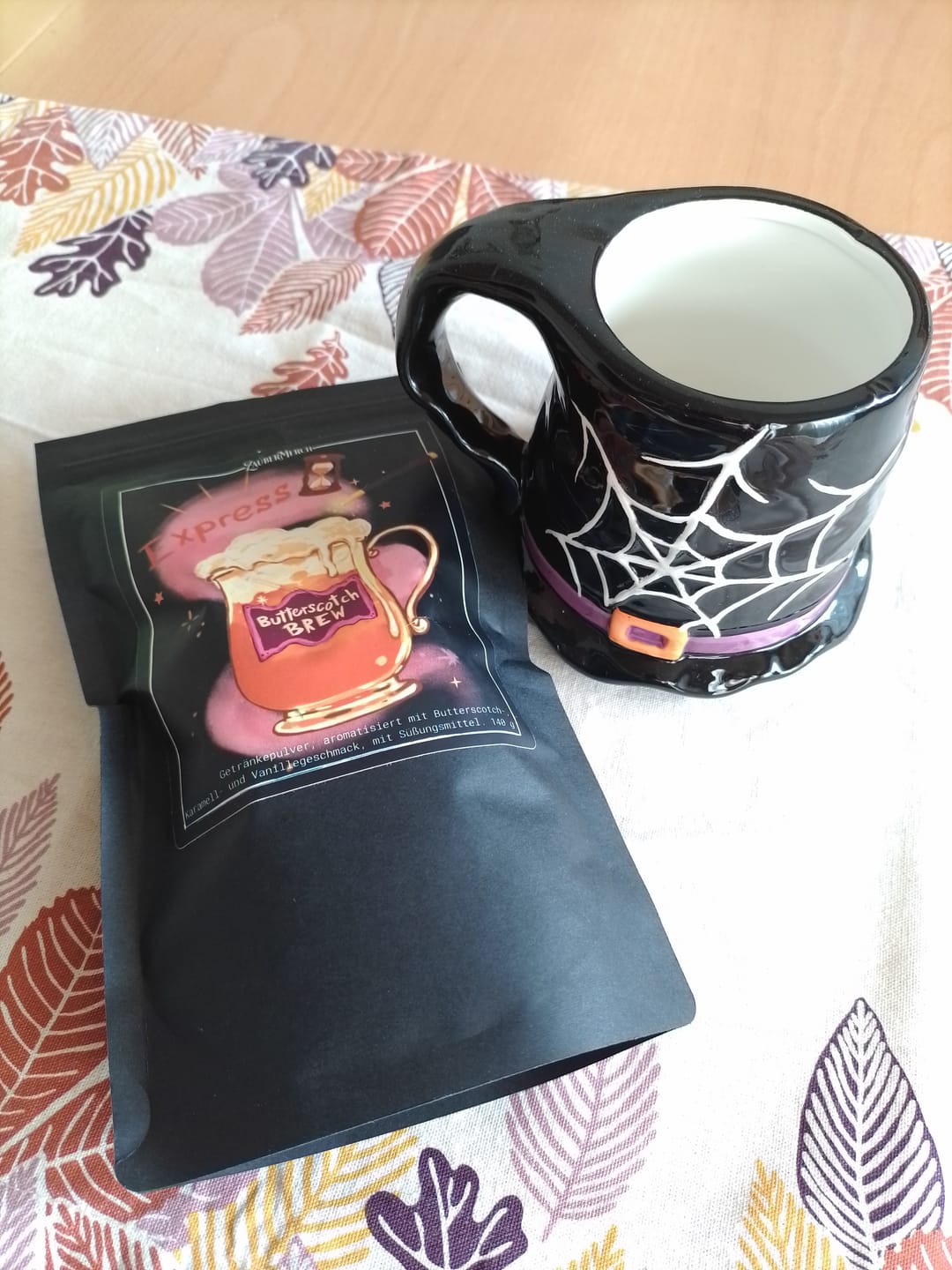 Customer photo review of Express Butterscotch Brew – Getränkepulver Karamell Vanille Geschmack
