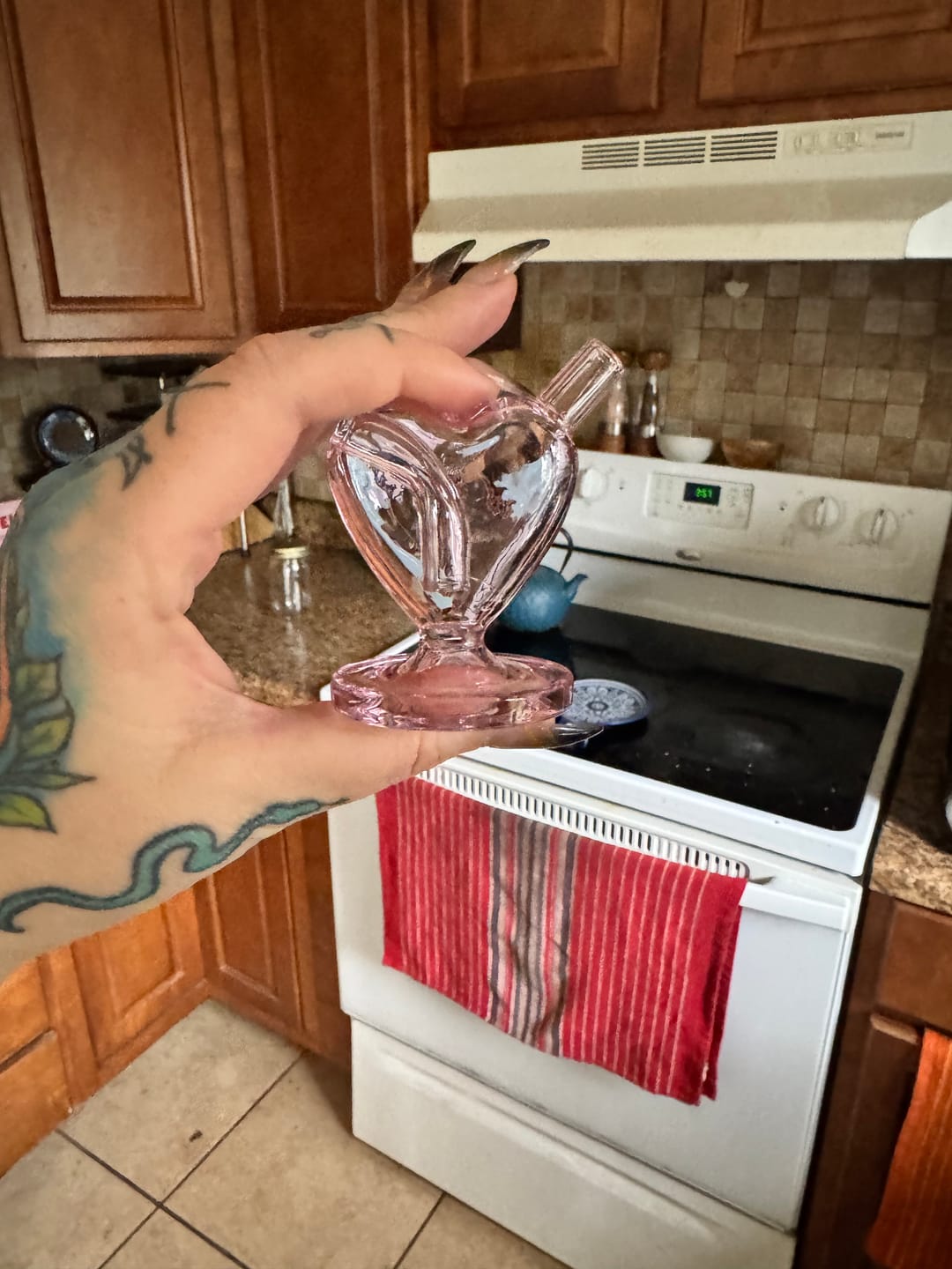 Customer photo review of HEART JOINT BUBBLER