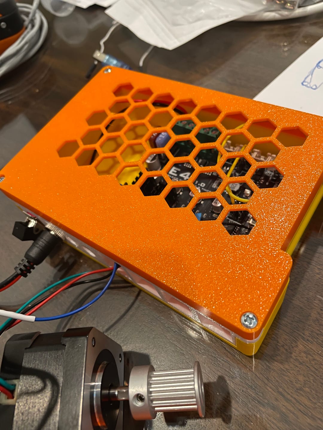 Customer photo review of FYSETC E4 board with built-in Wi-Fi and Bluetooth 4 pcs TMC2209 240MHz 16M flash 3D printer control board based for 3D printer