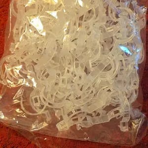 Customer photo review of Supporto per Piante con Clip in Plastica Resistenti 3cm