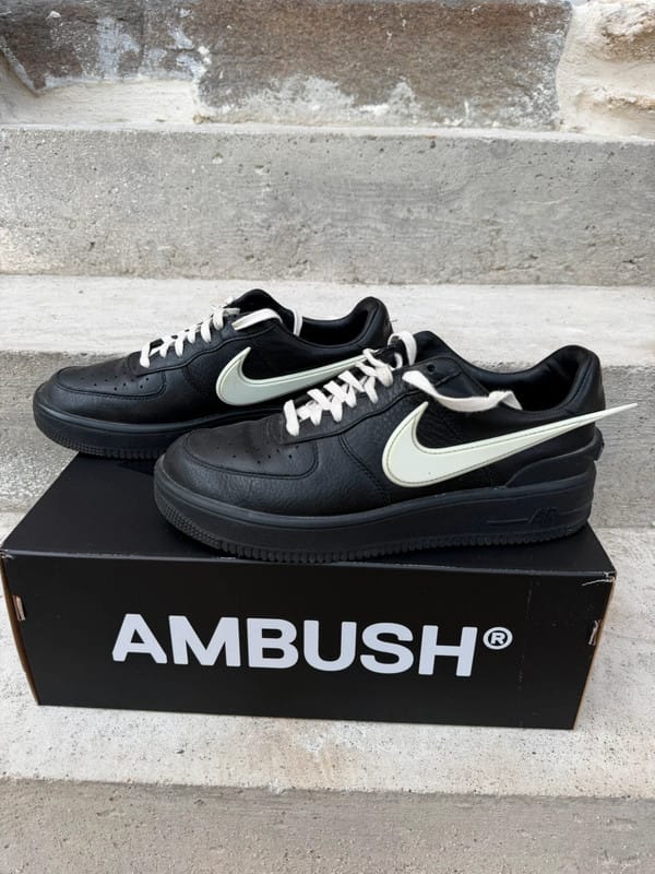 Customer photo review of Nike Air Force 1 Low SP AMBUSH Black