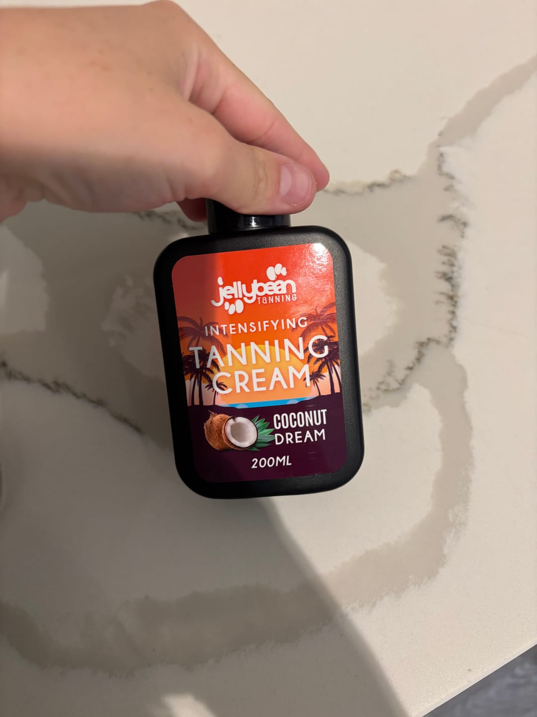 Customer photo review of Intensifying Tanning Cream - Coconut