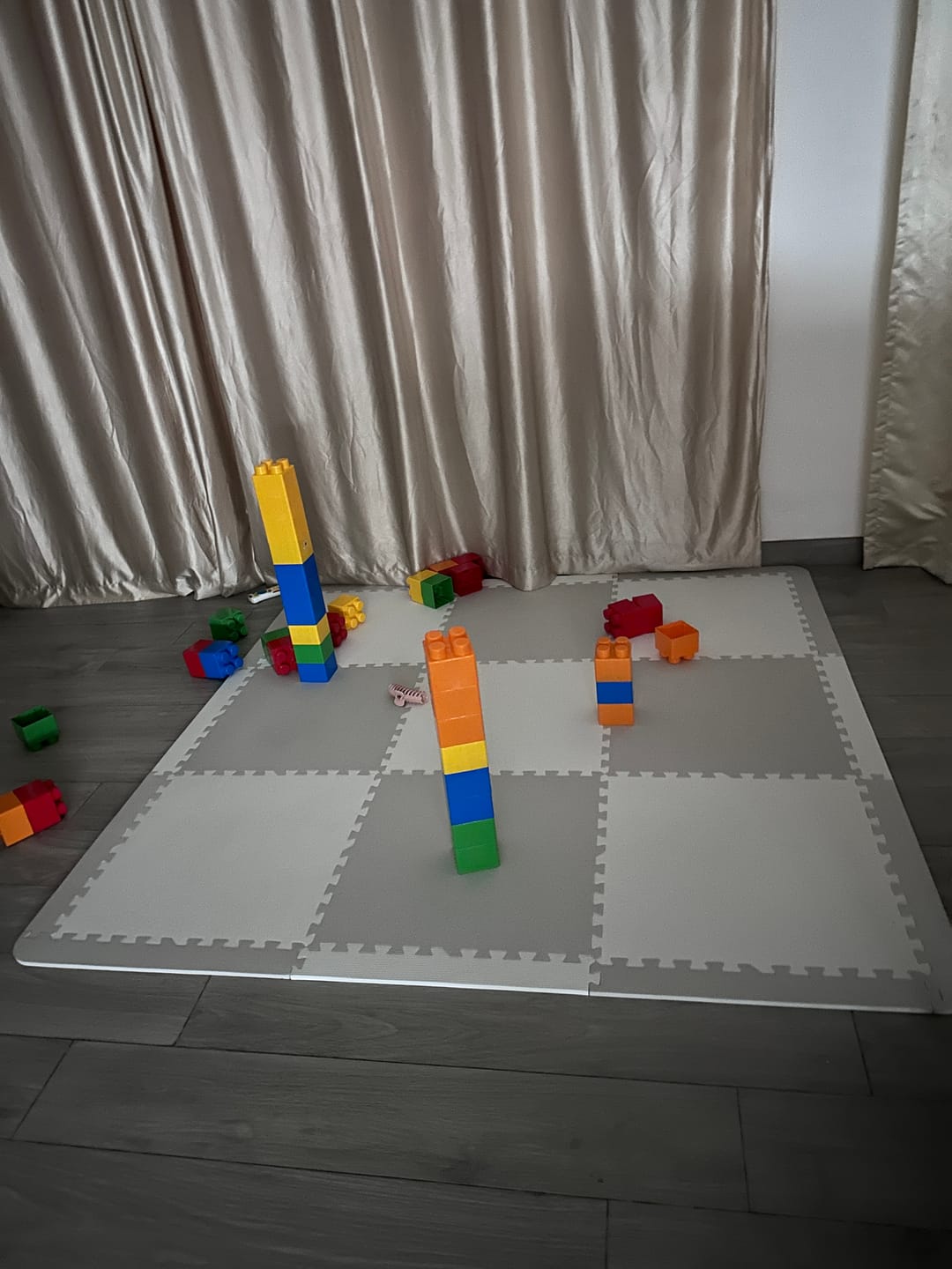 Customer photo review of Bumble & Bird Baby Play Mat Safe(60cm*60cm size each mat) - Set 1 Assorted (9 Pcs)