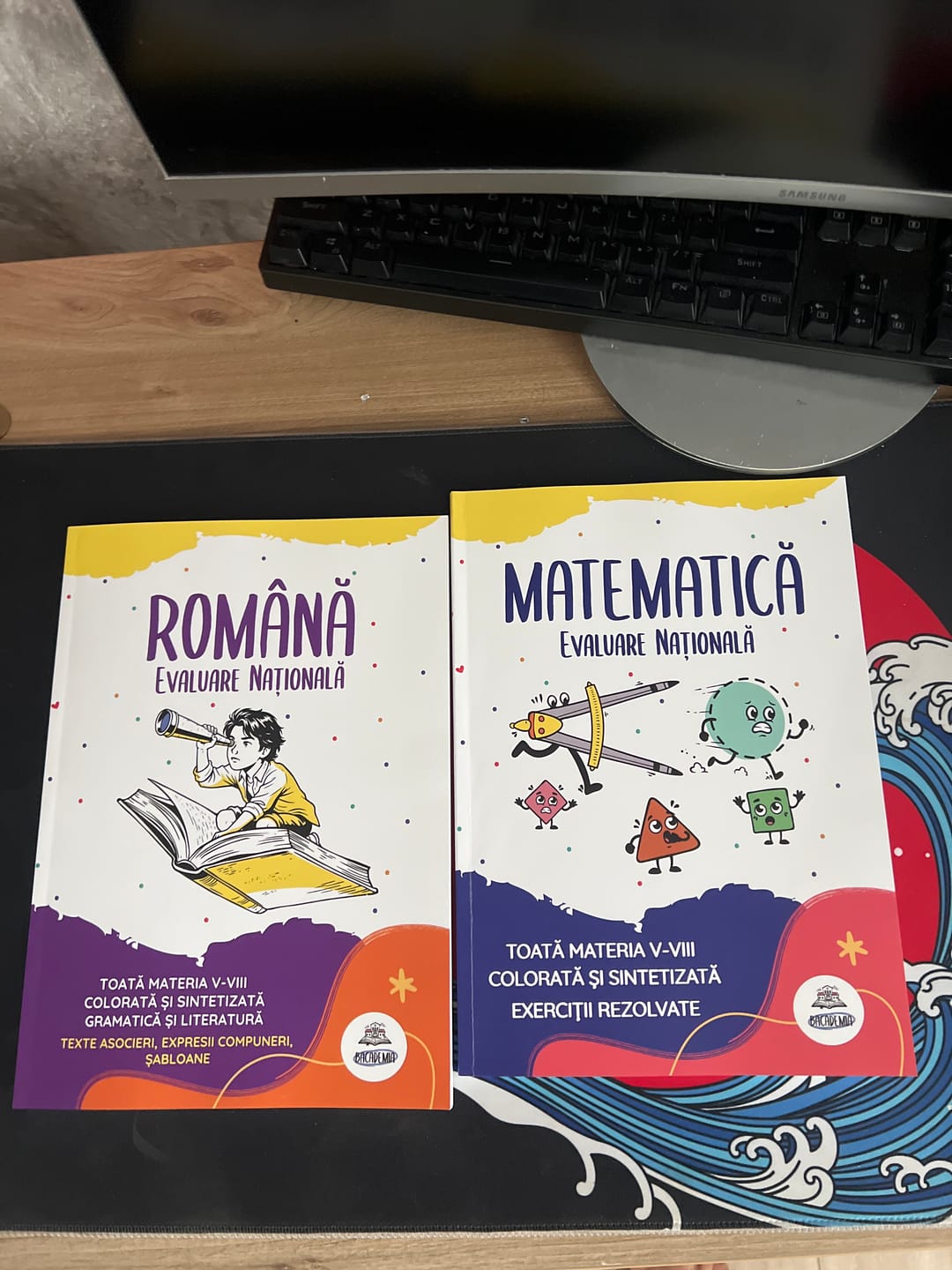 Customer photo review of Pachet Evaluare Națională (Română + Matematică) Bacademia