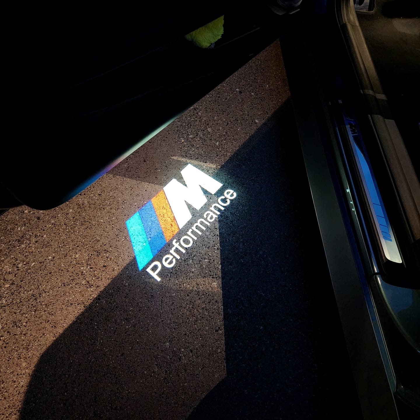 Customer photo review of BMW G SERIES DOOR LIGHTS