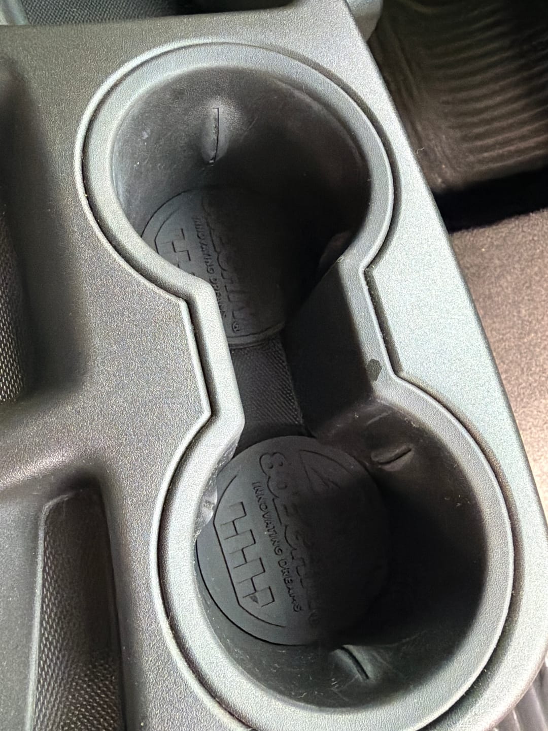 Customer photo review of 80Eighty® Cup Holder Coaster Set
