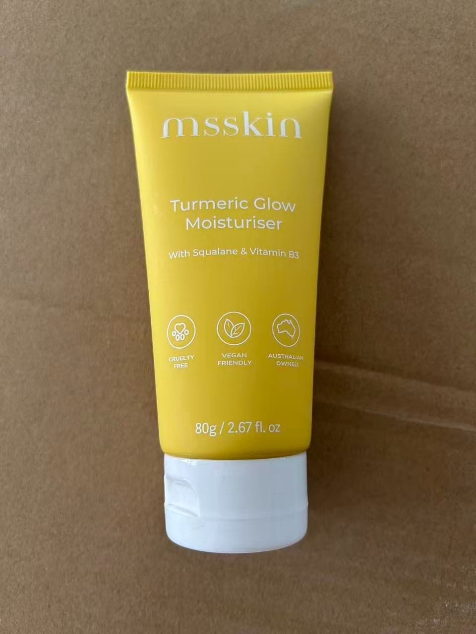 Customer photo review of Turmeric Glow Moisturiser