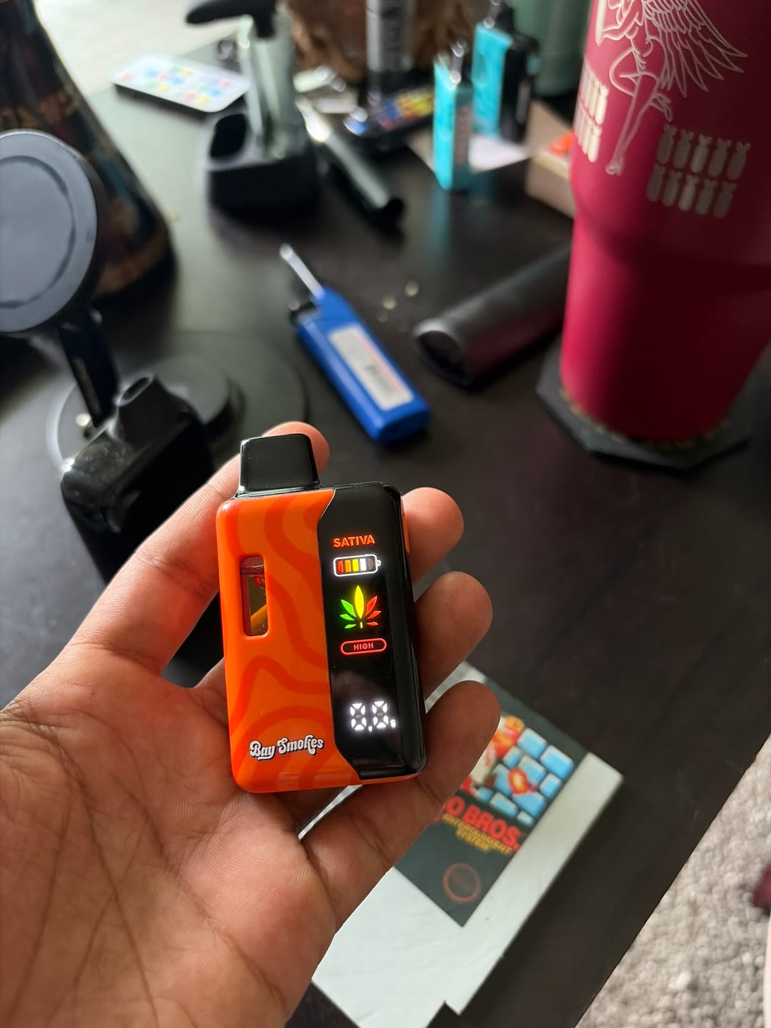 Customer photo review of Live Resin Vape (+THCp+Delta8) - Blue Dream