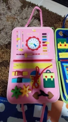 Customer photo review of MiniBloom™ Montessori Aktivitetsbok