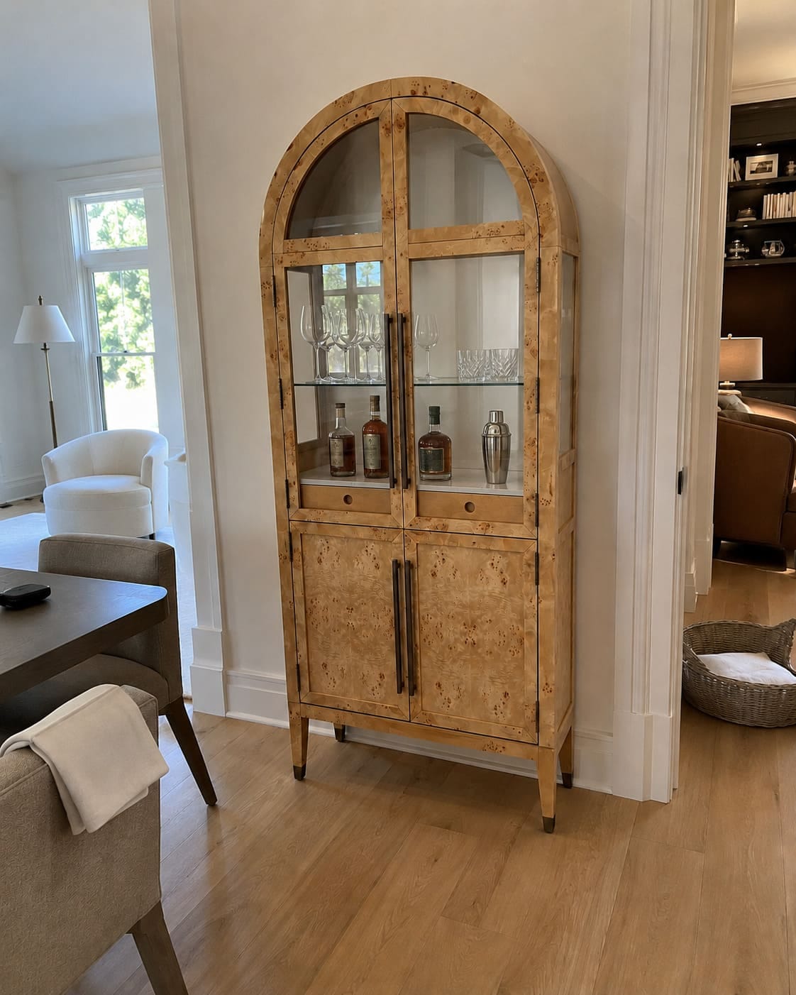 Customer photo review of Harriet Burl Bar Cabinet