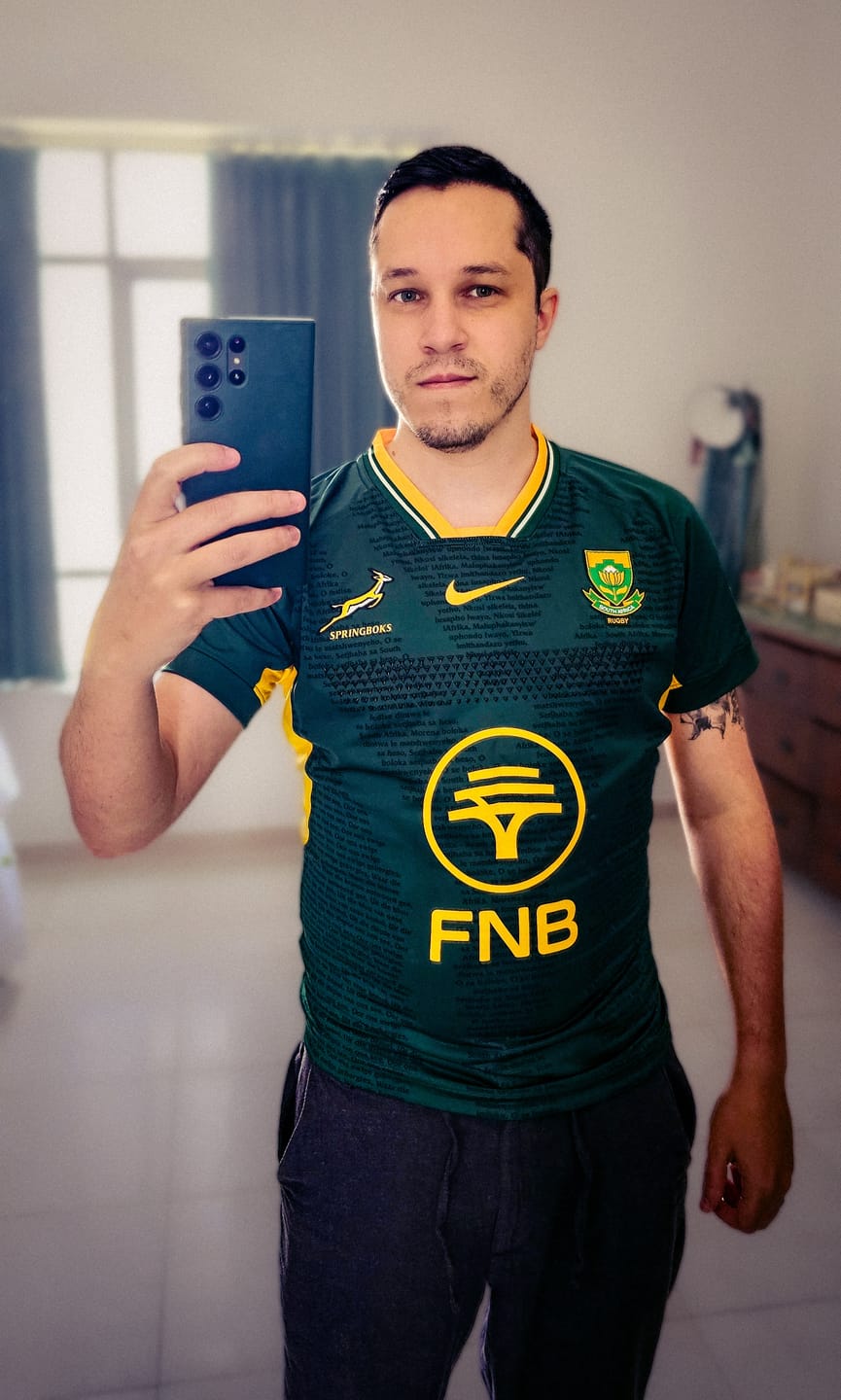 Customer photo review of Springboks Nike Men's 2026 RGR Authentic Jersey
