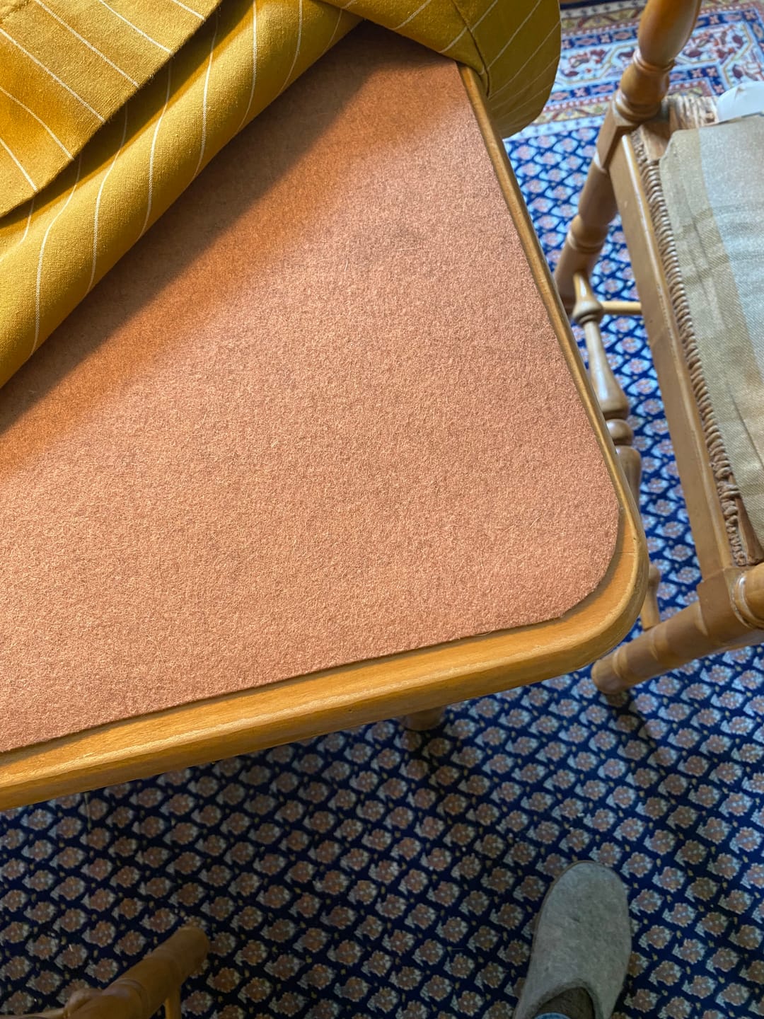 Customer photo review of 2mm Thick 100% Wool Designer Felt By Foot - Mono Tones - FINAL SALE